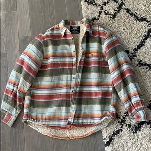 Flannel jacket- xl but fits more like a L